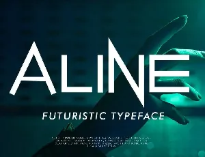 Aline font