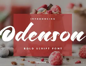 Odenson font