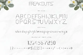 Freakouts Demo font