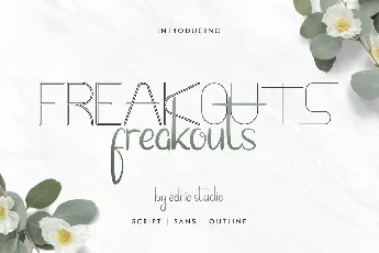 Freakouts Demo font