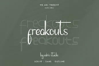 Freakouts Demo font