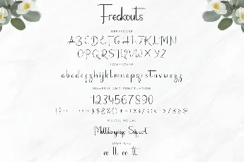 Freakouts Demo font