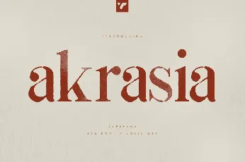 AkrasiaVP Demo font