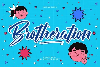 Brotheration Demo font