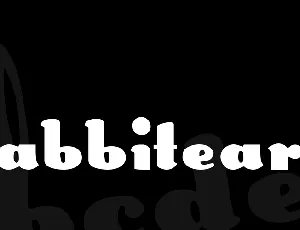 RabbitEars font