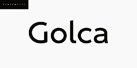 Golca font