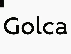 Golca font