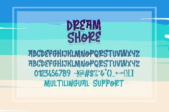 Dream Shore font