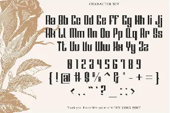 GreenleafÂ Font font