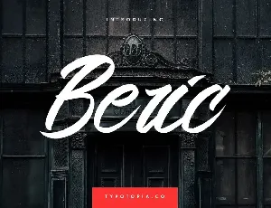 Beric font