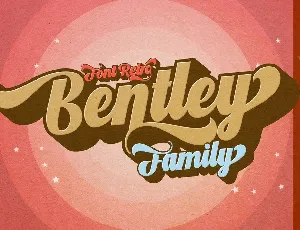 Bentley Typeface font