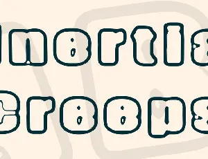 Inertia Creeps font