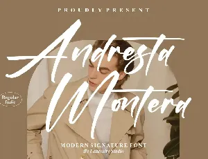 Andresta Montera font