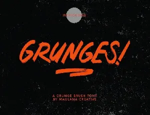 Grunges Brush font