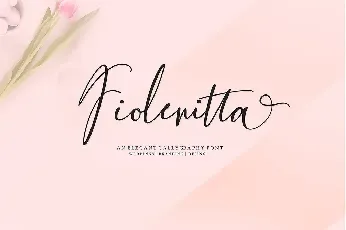 Fiolenitta Script font