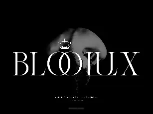 Bloolux font