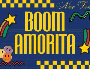 Boom Amorita font