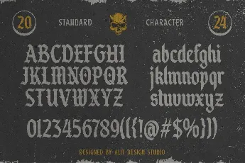 Black Takora font