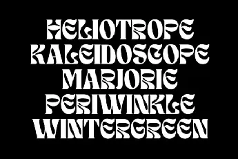 New Experimental font