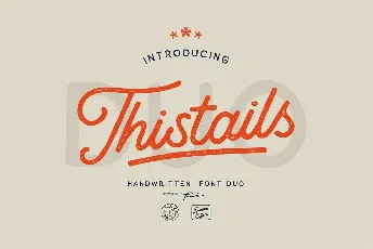 Thistails Duo font