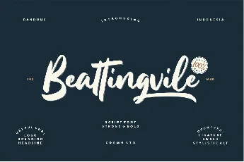 Beattingvile font