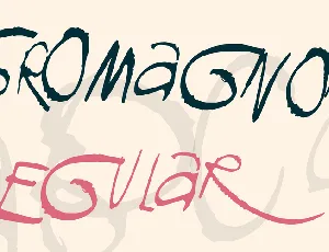 GROmagnon font