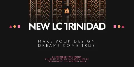 Lc Trinidad Family font