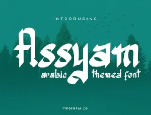 Assyam Display font