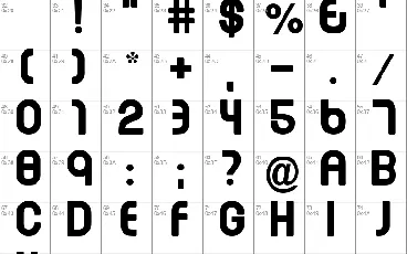 EMEN Lowercase font