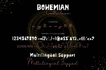 Bohemian Collection Demo font