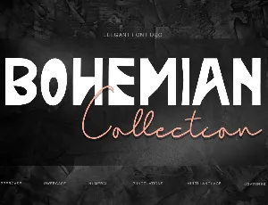 Bohemian Collection Demo font