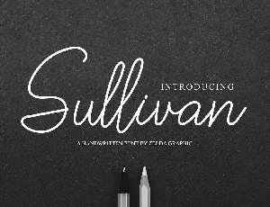 Sullivan font