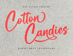 Cotton Candies font