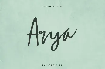 Arya font