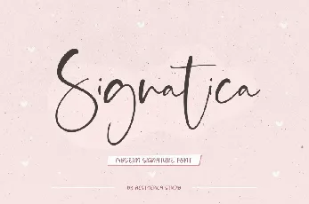 Signatica font