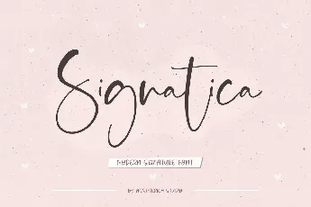 Signatica font