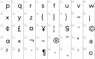 Arcon font