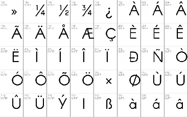 Arcon font