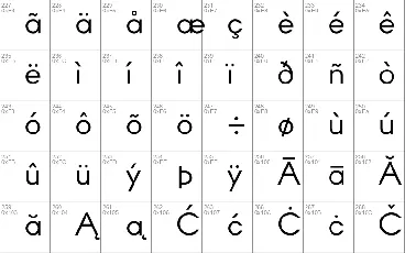 Arcon font