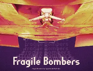 Fragile Bombers font