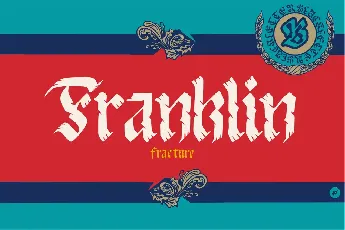 Franklin Fractur font