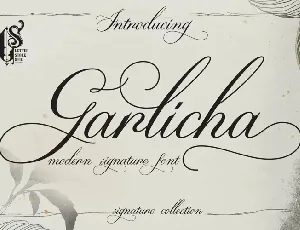 Garlicha font