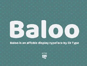 Baloo font