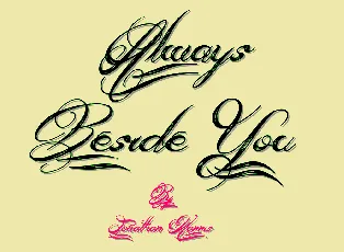 Always Beside You font