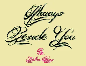 Always Beside You font