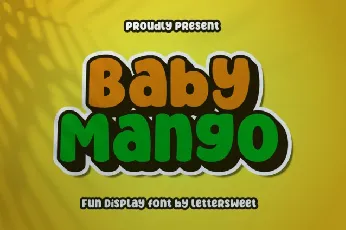 Baby Mango font