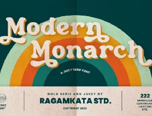 Modern Monarch font