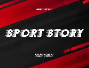 Sport Story font