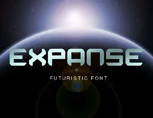 Expanse font