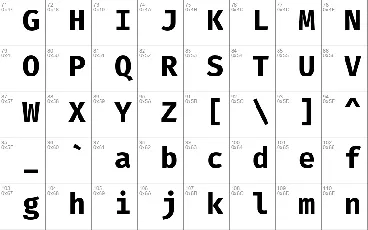 Fira Mono font